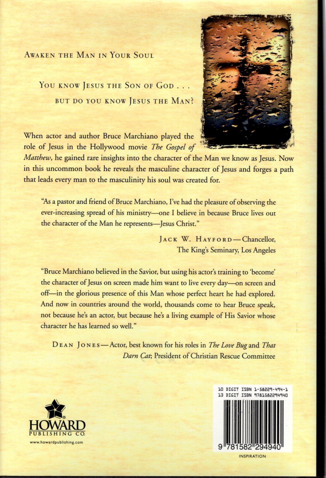 Howard Publishing Co. - The Character of a Man: Reflecting the Image of Jesus - Hardcover w/Dust Jacket