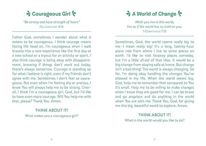 Barbour Publishing: Barbour Kidz - 3-Minute Devotions for Courageous Girls - Paperback