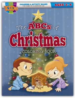 Warner Press Kids - The ABCs of Christmas Coloring Book - Paperback