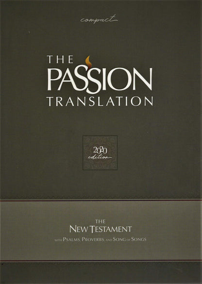 Broadstreet Publishing - The Passion Translation® New Testament with Psalms, Proverbs, & Song of Songs - 2020 Compact Edition - Faux Leather (Teal)