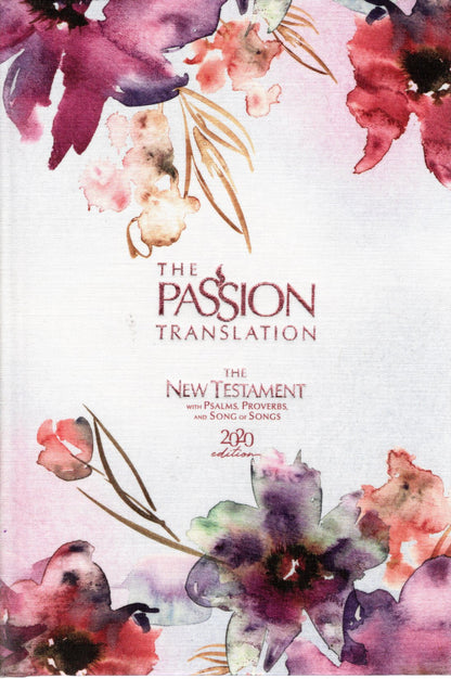 Broadstreet Publishing, The Passion Translation® - The New Testament w/Psalms, Proverbs, & Song of Songs, 2020 Edition - Hardcover Cloth over Board (Plum)