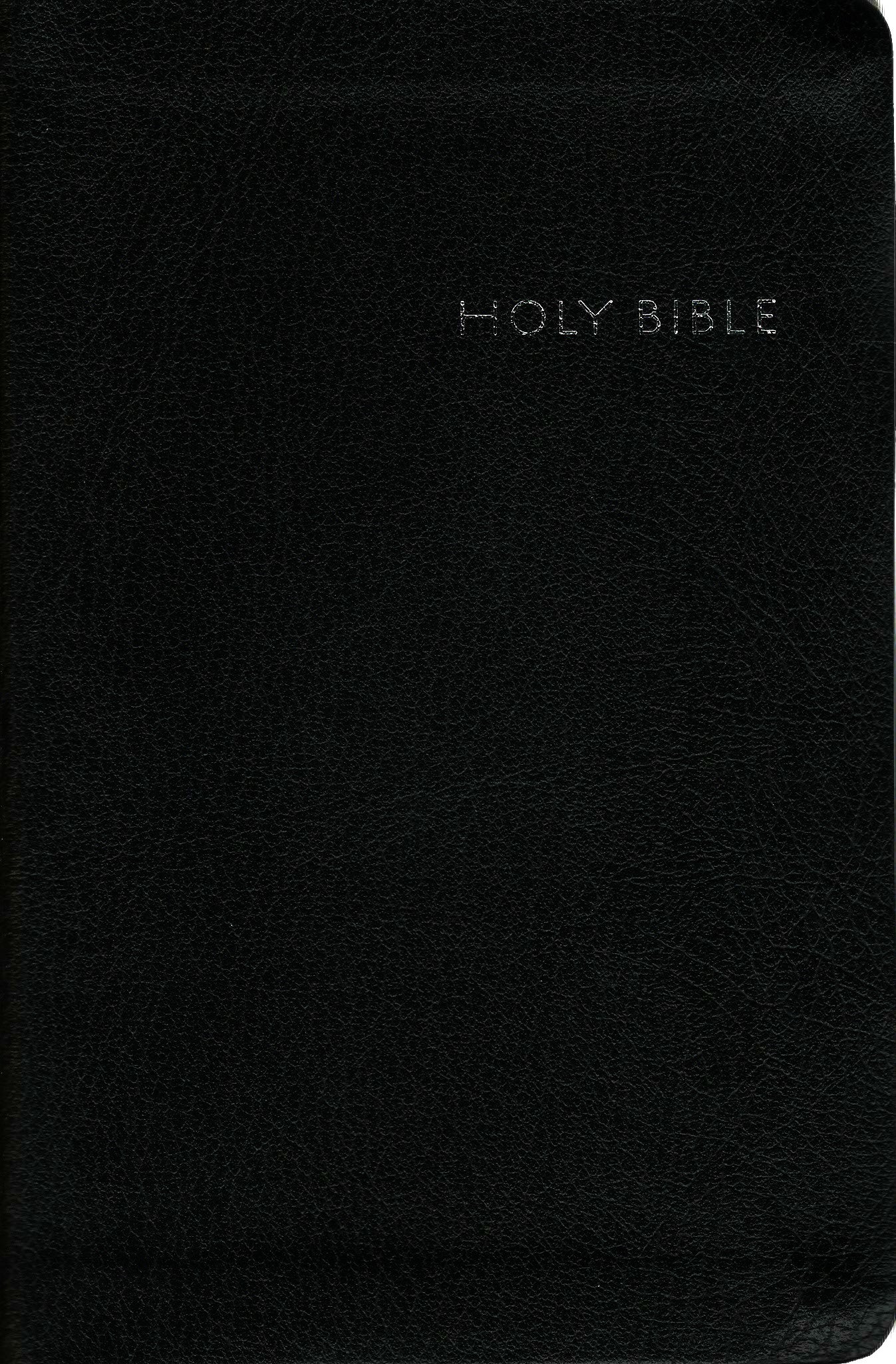 Common English Bible CEB Compact Thin Bible - EcoLeather (Black)