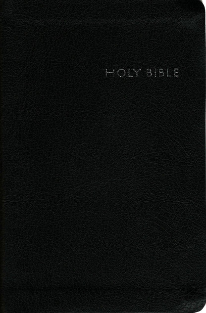 Common English Bible CEB Compact Thin Bible - EcoLeather (Black)