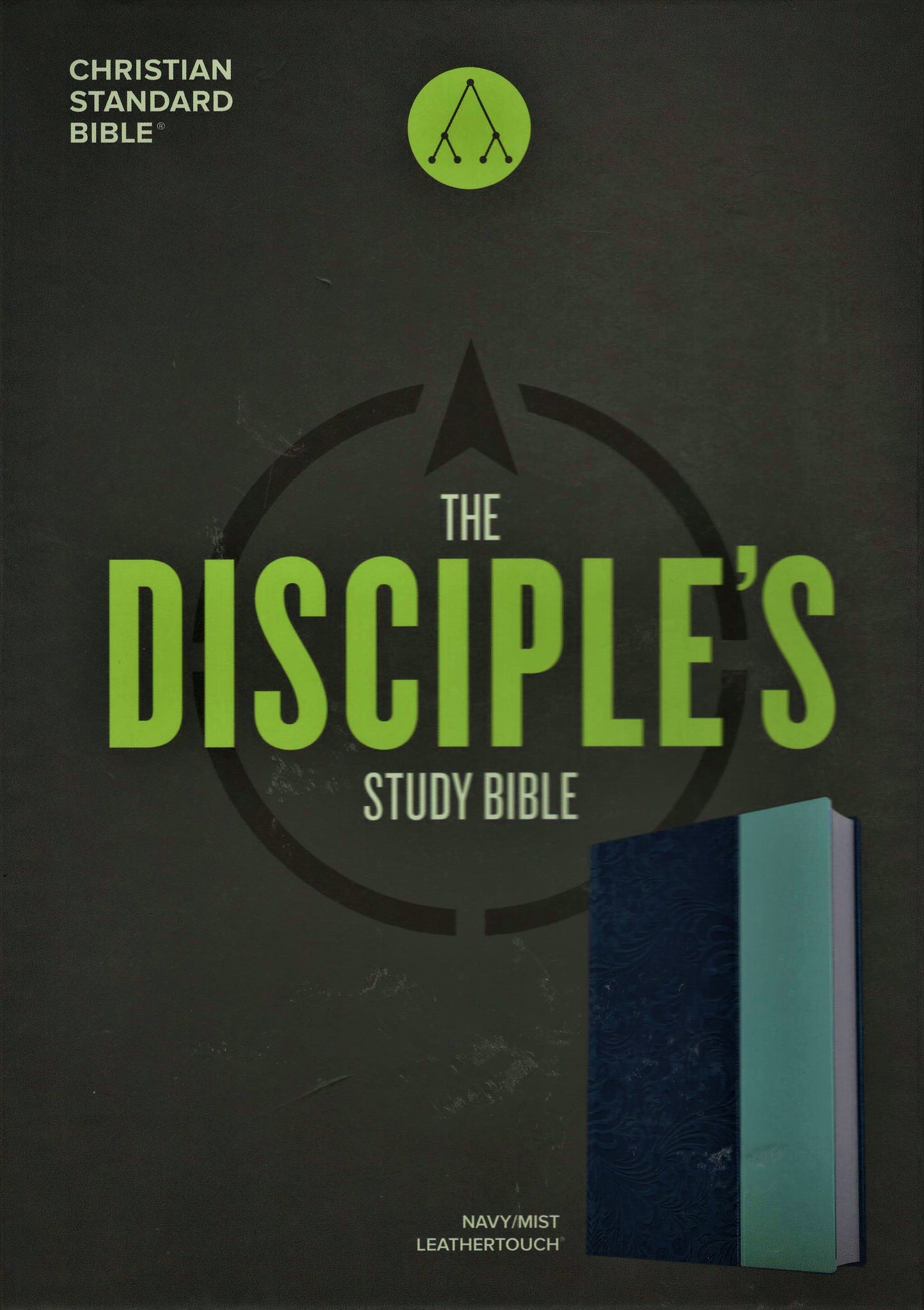 Holman CSB® The Disciple's Study Bible - LeatherTouch® (Navy/Mist)