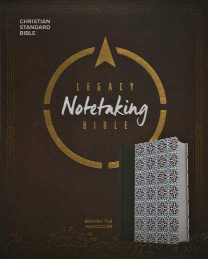 Holman® CSB Legacy Notetaking Bible - Hardcover Spanish Tile