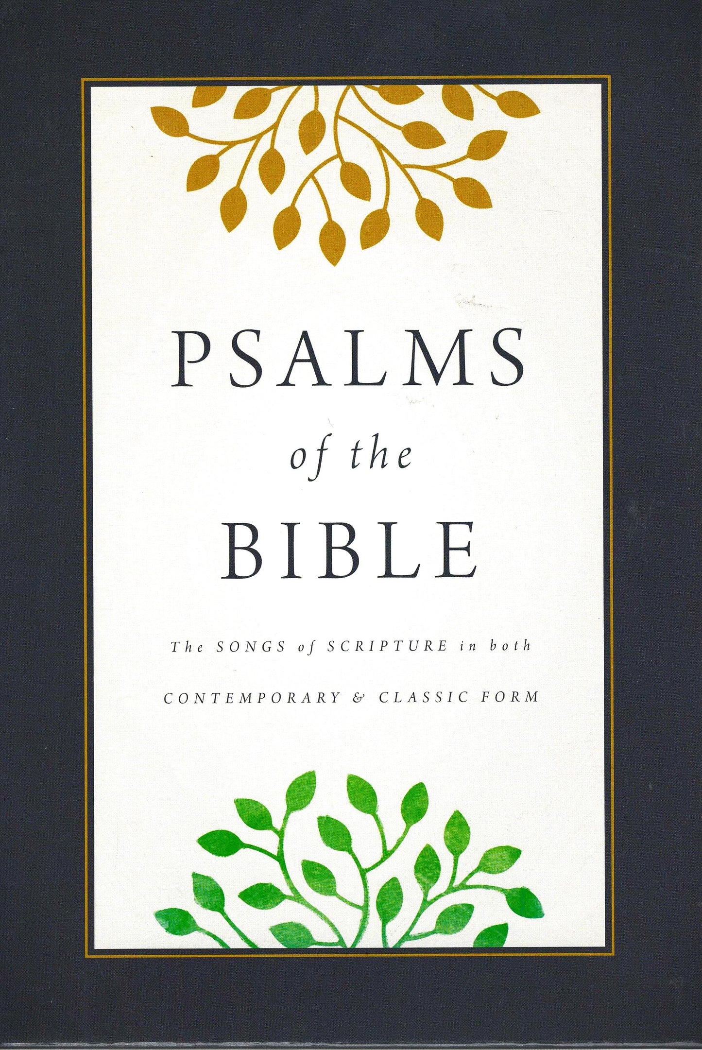 Holman® CSB® Psalms of the Bible: The Songs of Scripture in both Contemporary & Classic Form - LeatherTouch®