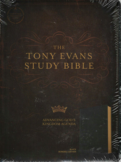 Holman® CSB® The Tony Evans Study Bible - Bonded Leather (Black)