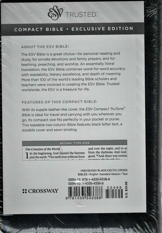 Crossway ESV Compact Bible - Exclusive Edition - TruTone®