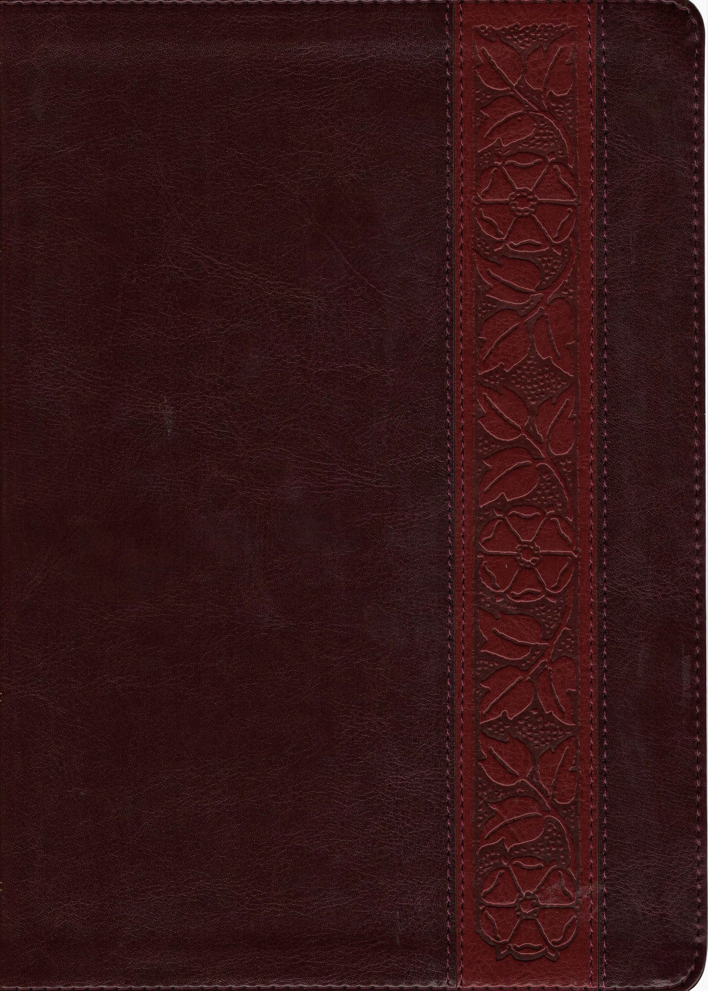 Crossway ESV Study Bible® Large Print - TruTone® Trellis Design (Mahogany)