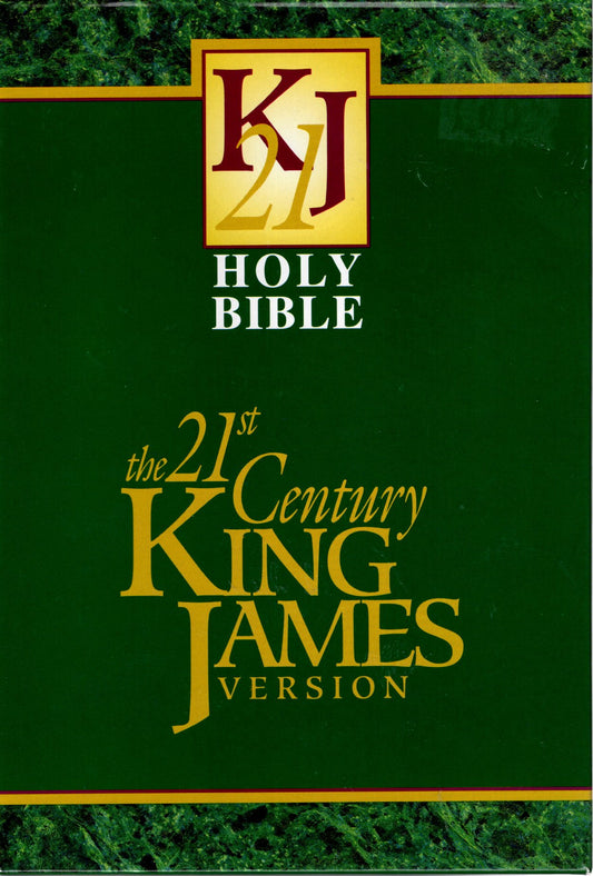 KJ21 Bible Publishers, KJ21 - The 21st Century King James Version - Bonded Leather (Burgundy)