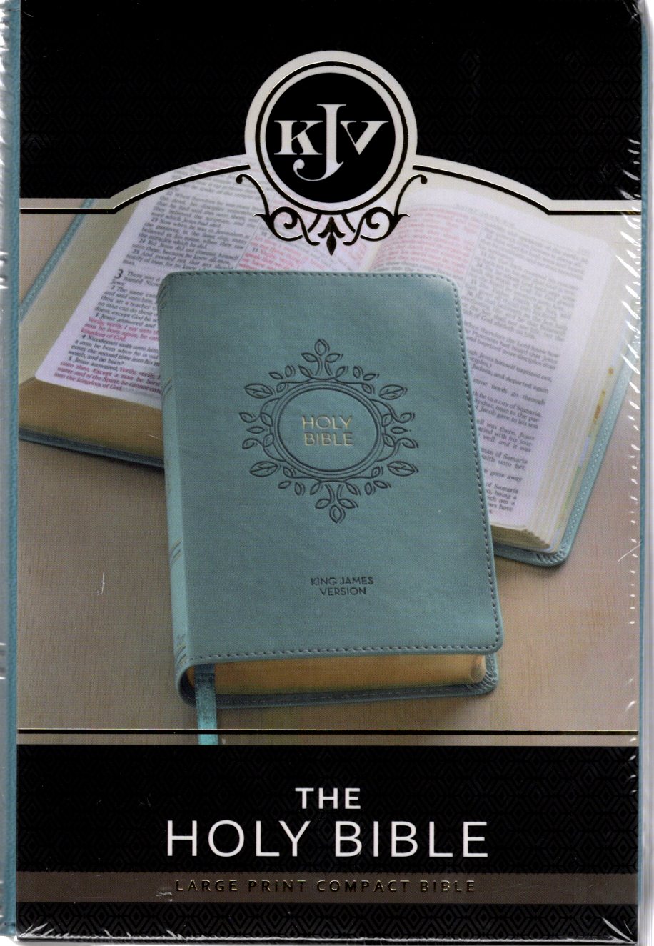 Christian Art Publishers KJV Large Print Compact Bible - Imitation Leather