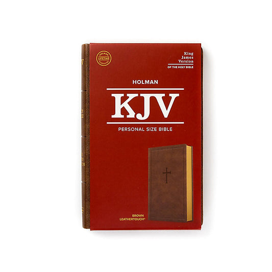 Holman KJV Personal Size Bible - Leathertouch®