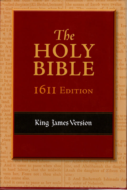 Hendrickson Publishers KJV 1611 Edition Holy Bible, 400th Anniversary Edition - Genuine Leather (Black)