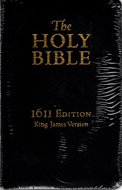 Hendrickson Publishers KJV 1611 Edition Holy Bible, 400th Anniversary Edition - Genuine Leather (Black)