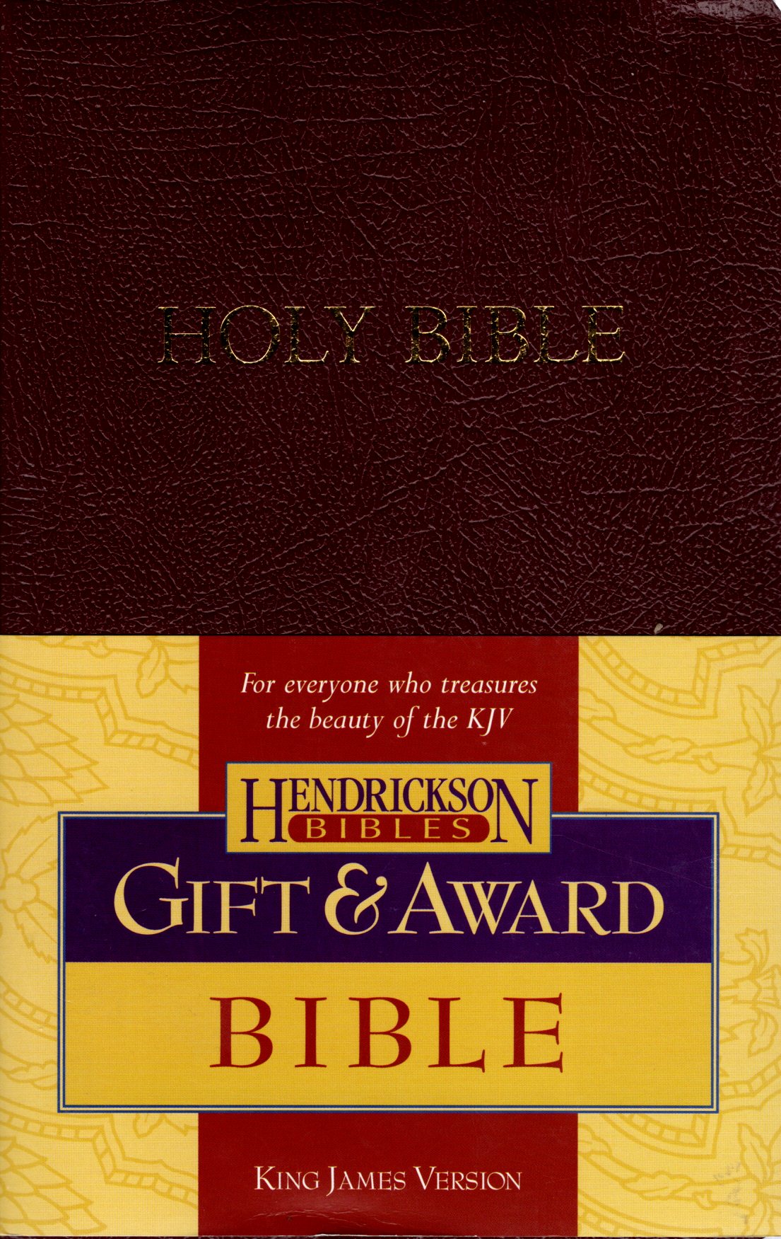 Hendrickson Bibles KJV Gift & Award Bible - Imitation Leather