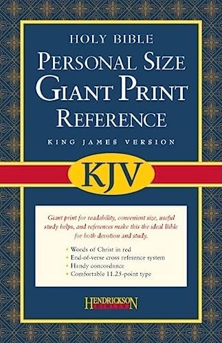 Hendrickson KJV Personal Size Giant Print Reference