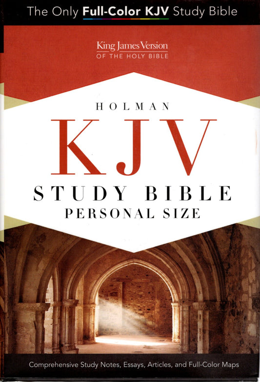 Holman KJV Study Bible, Personal Size - "The Only Full-Color KJV Study Bible" - Hardcover w/Dust Jacket