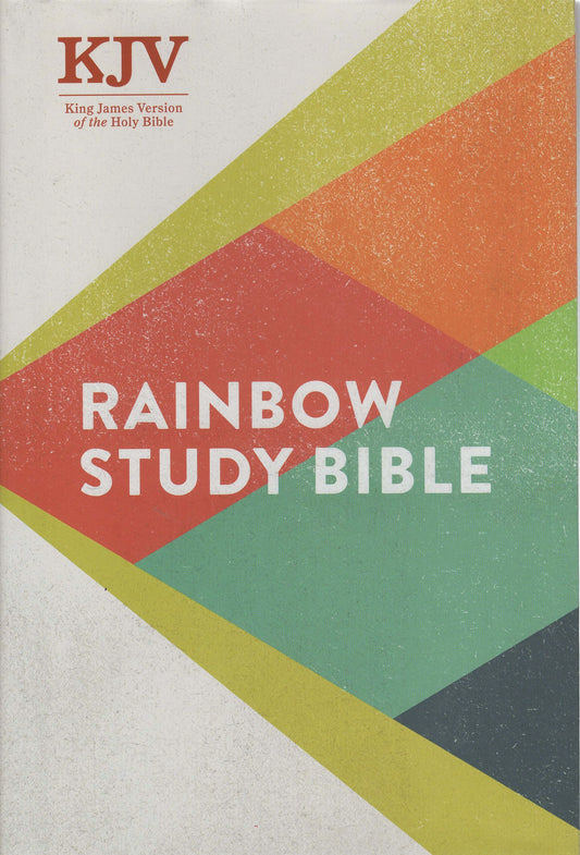 Holman KJV Rainbow Study Bible - Hardcover with Dust Jacket