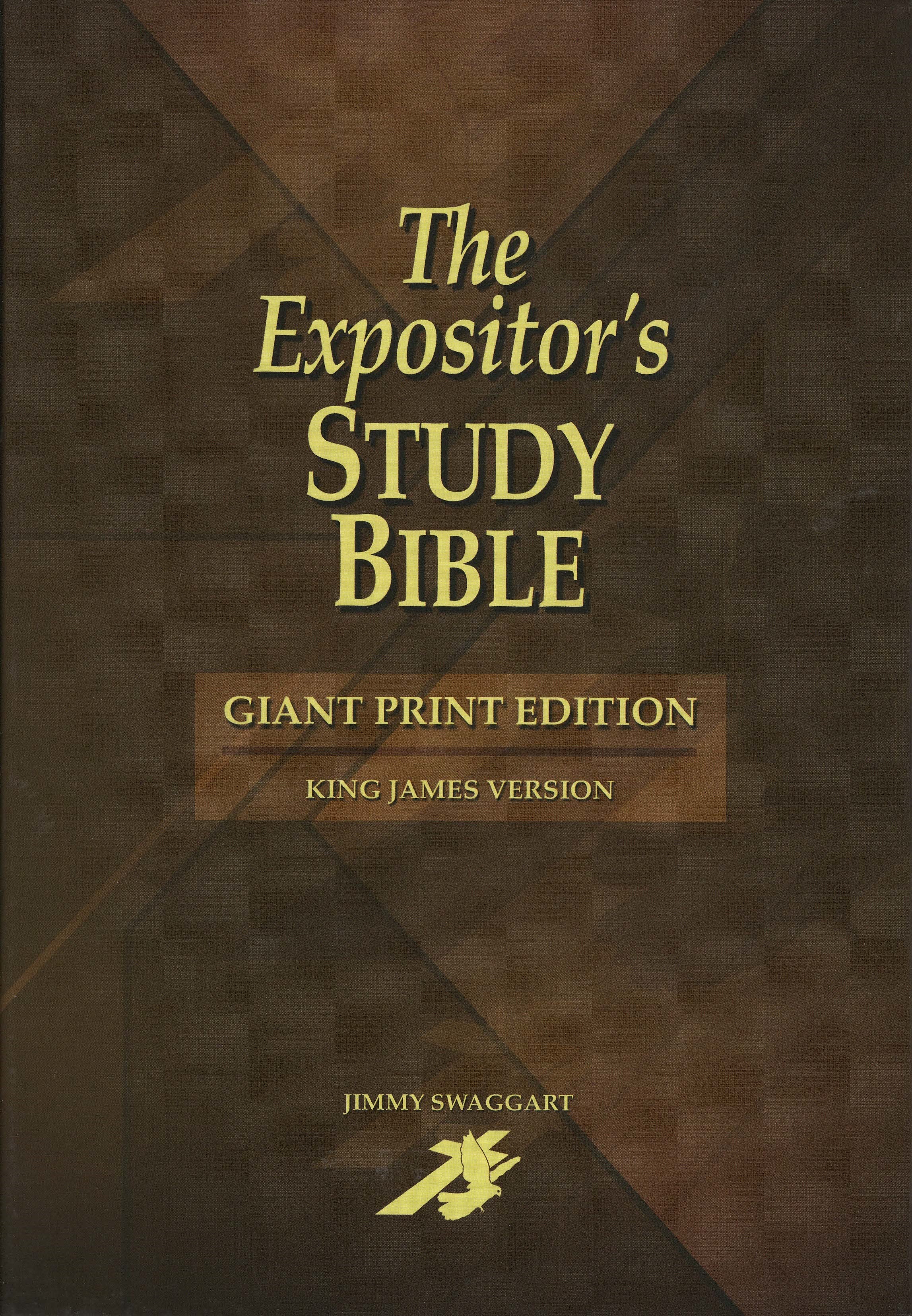 Jimmy Swaggart KJV The Expositor's Study Bible - Giant Print Edition ...