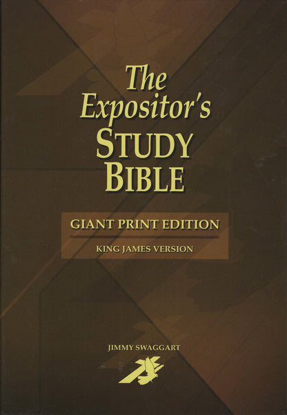 Jimmy Swaggart KJV The Expositor's Study Bible - Giant Print Edition - Hardcover
