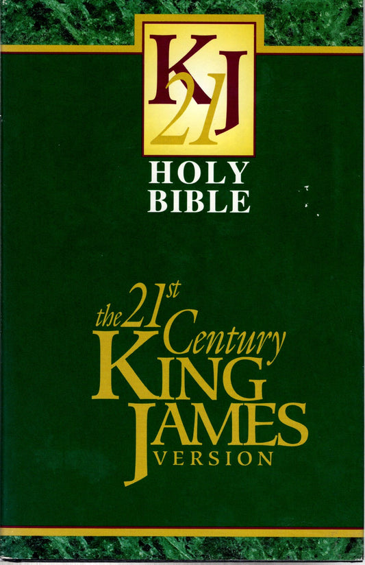 KJ21 KJV, The 21st Century King James Version Bible - Hardcover w/Dust Jacket