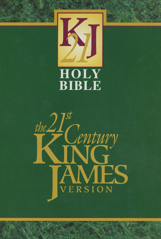KJ21 KJV The 21st Century King James Version Bible - Bonded Leather