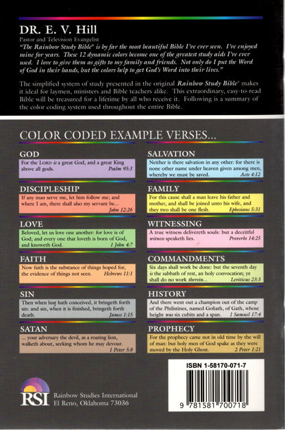 Rainbow Studies International - The KJV Rainbow Study Bible® - Illustrated Reference Edition - The Gospel of John - Softcover