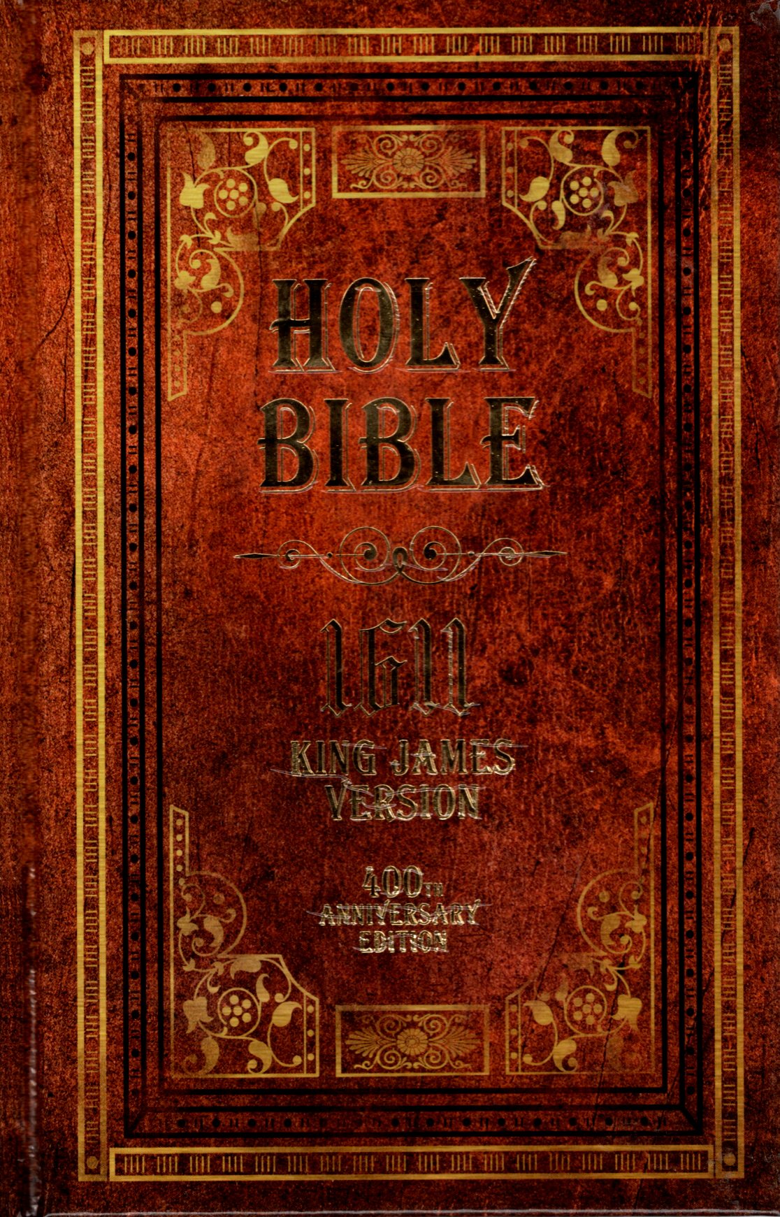 Thomas Nelson KJV Holy Bible 1611 King James Version, 400th Anniversary Edition - Hardcover w/Protective Case