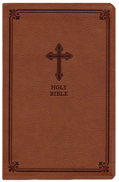 Thomas Nelson KJV - Value Compact Thinline Bible - Leathersoft™ (Brown)