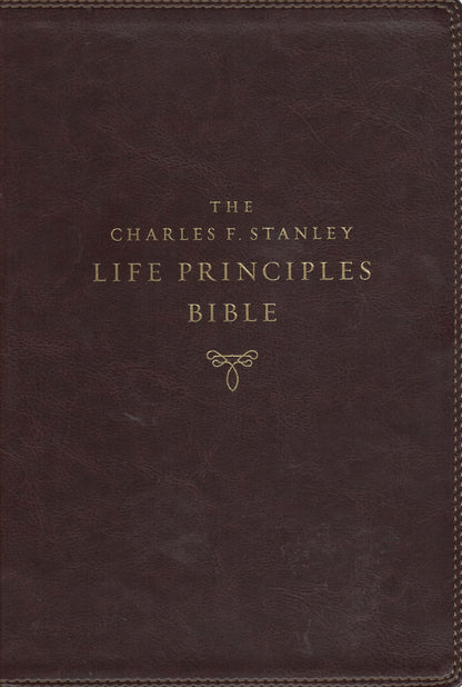 Thomas Nelson KJV The Charles F. Stanley Life Principles Bible Second Edition - Leathersoft™