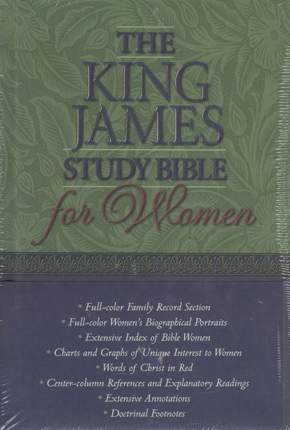 Thomas Nelson KJV The King James Study Bible for Women - Hardcover
