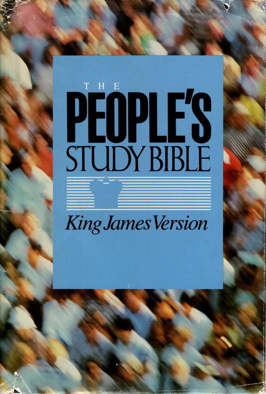 Tyndale KJV The People's Study Bible - Hardcover w/Dust Jacket**