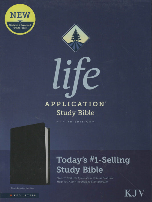 Tyndale KJV Life Application® Study Bible Third Edition - Bonded Leather
