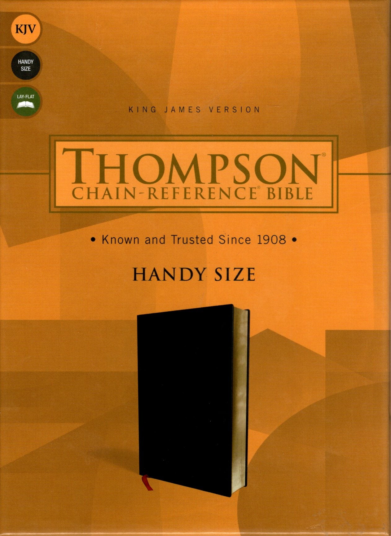 Zondervan KJV Thompson® Chain-Reference® Bible, Handy Size - Bonded Leather (Black)