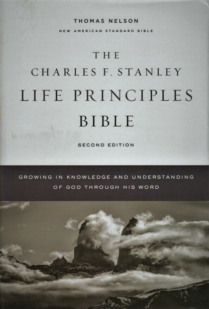 Thomas Nelson NASB The Charles F. Stanley Life Principles Bible Second Edition - Hardcover w/Dust Jacket