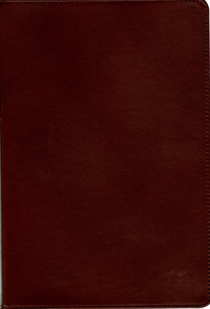 Thomas Nelson NASB The Charles F. Stanley Life Principles Bible Second Edition - Genuine Leather (Brown)