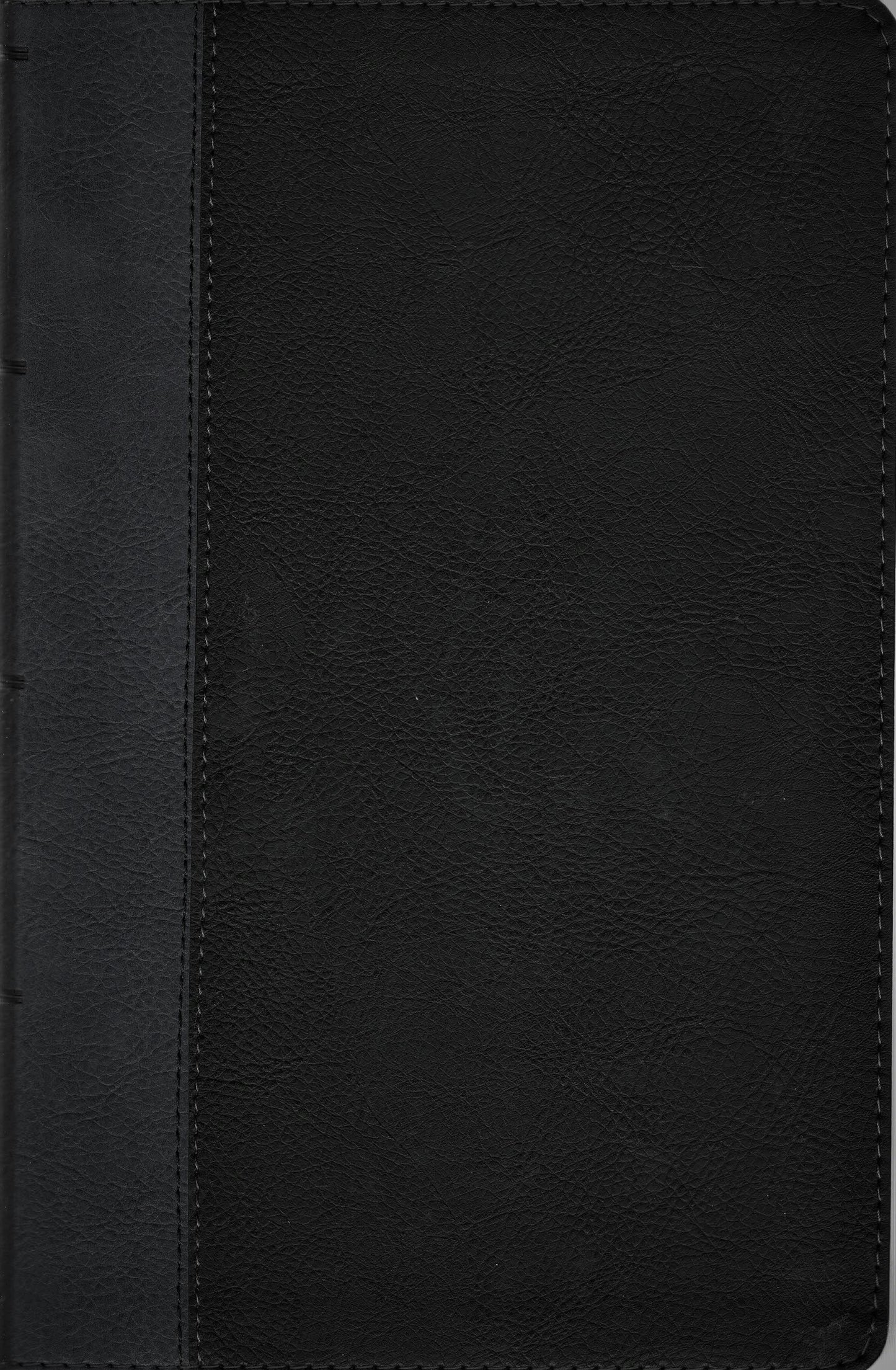 Zondervan NASB 1995 Text Classic Reference Bible, Thumb Indexed - Leathersoft™ (Black)