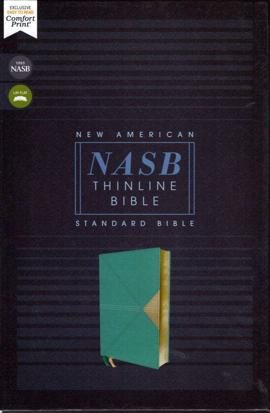 Zondervan NASB Thinline Bible, 1995 Text - Leathersoft™ (Teal)