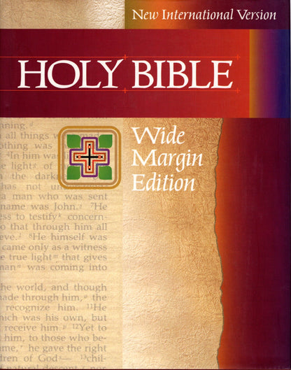 Cambridge University Press NIV® Holy Bible, Wide Margin Edition - Hardcover w/Dust Jacket