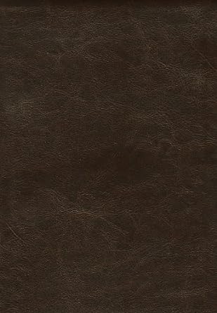 Hartnell House Publishing NIV® Thompson® ANSWER BIBLE - Simulated Cowhide, Deluxe Rustica (Bridle Brown)