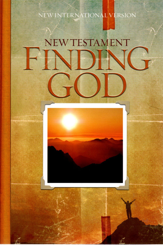 Zondervan NIV® Finding God New Testament - Paperback