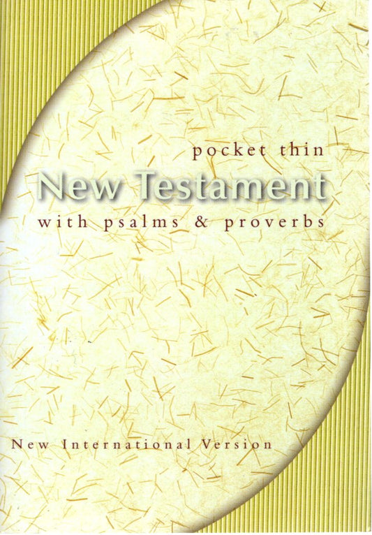 Zondervan NIV Pocket Thin New Testament with Psalms & Proverbs - Paperback