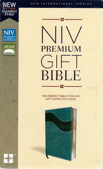 Zondervan NIV® Premium Gift Bible - Leathersoft™ (Turquoise)