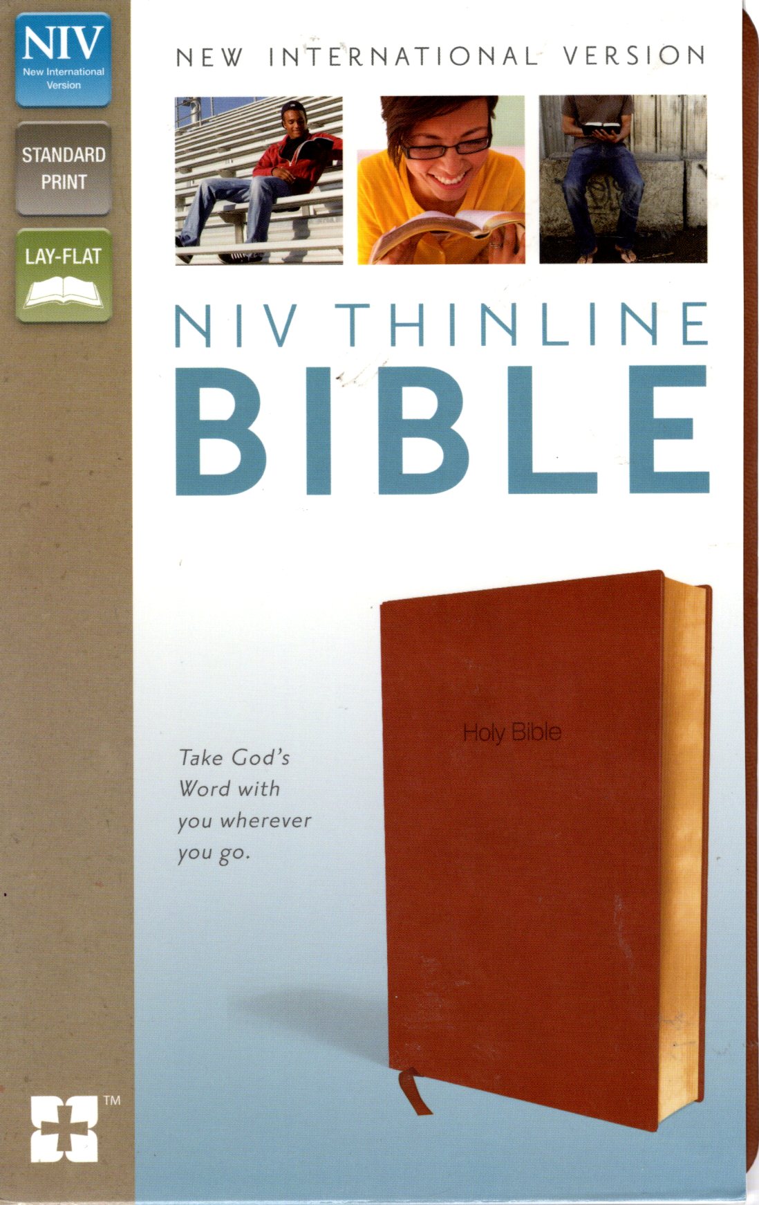 Zondervan NIV® Thinline Bible - Leathersoft™ (Mislabeled on Packaging---Is NOT Red Letter)
