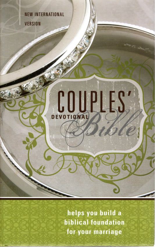 Zondervan NIV Couples' Devotional Bible - Hardcover w/Dust Jacket