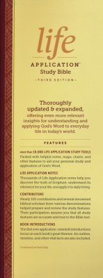 Tyndale NIV® Life Application Study Bible: 3rd Edition - Hardcover w/Dust Jacket and Protective Sleeve