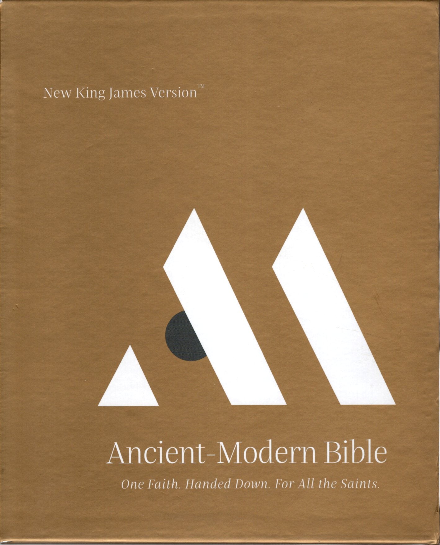 Thomas Nelson NKJV® Ancient-Modern Bible - Leathersoft™ (Brown)