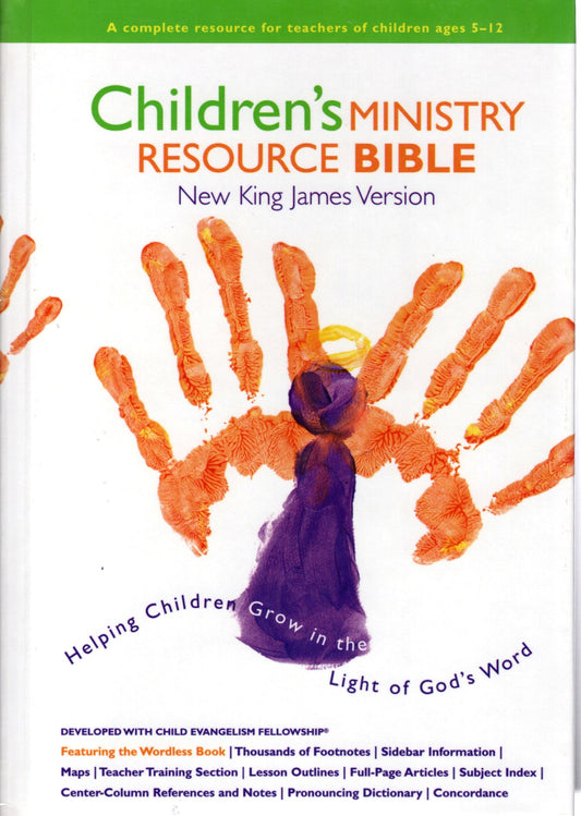 Thomas Nelson NKJV® Children's Ministry Resource Bible - Hardcover
