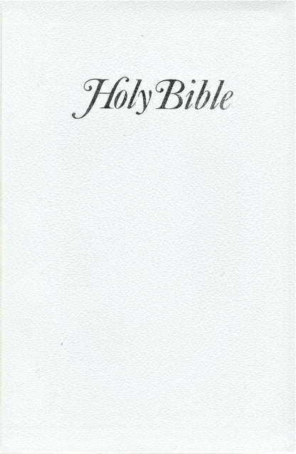 Thomas Nelson NKJV® Deluxe Gift Edition Bible - Leatherflex (White)