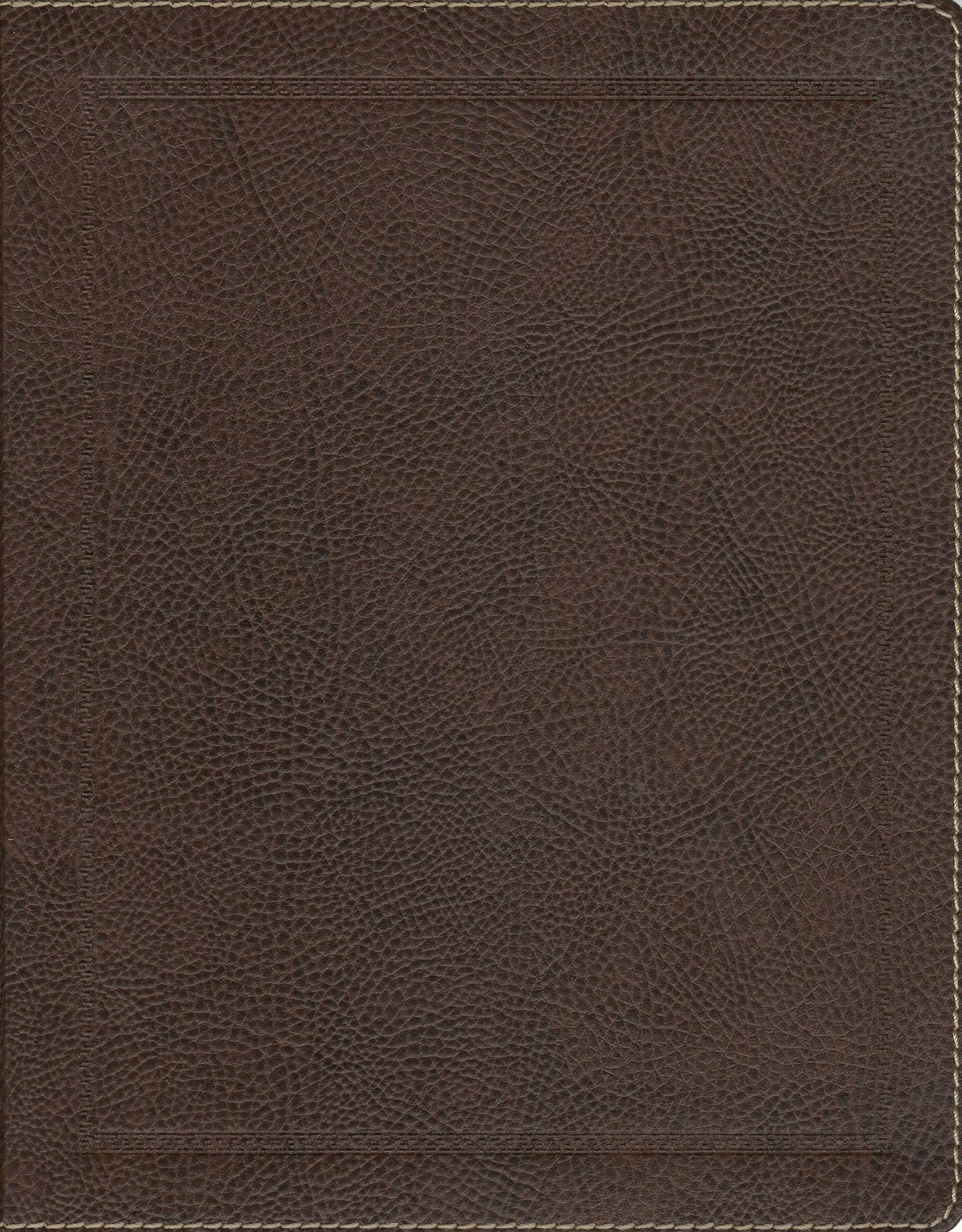 Thomas Nelson NKJV® Journal the Word™ Bible Large Print - Bonded Leather (Brown)